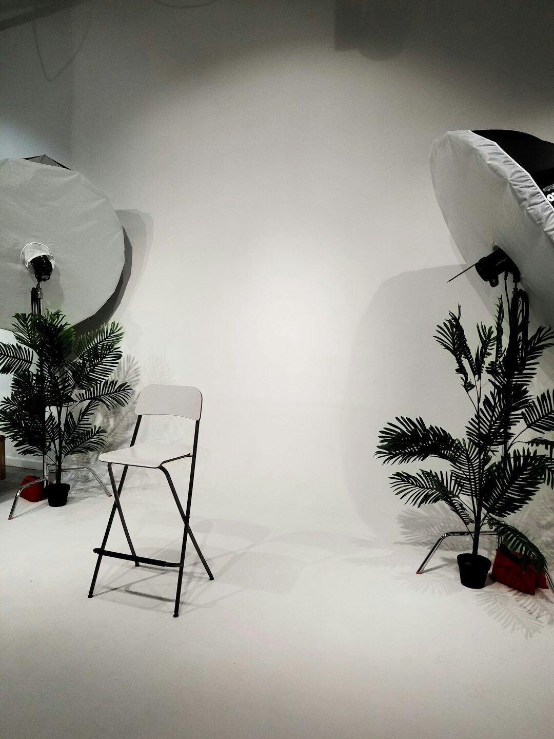 studio interview setup