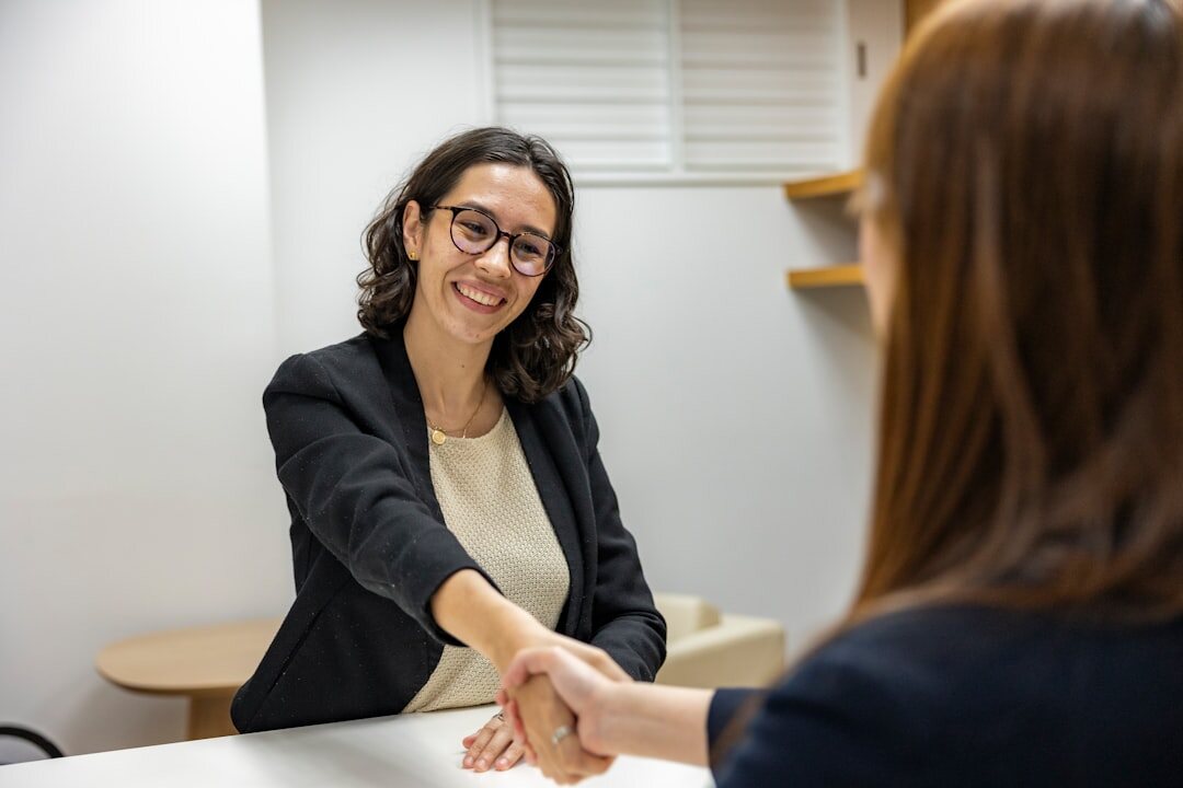 professional interviewers in meeting